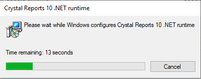 crystal reports runtime 13.0